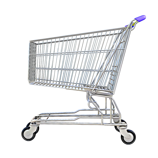 Shopping trolleys and baskets